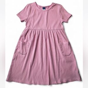 Old Navy Kids Dress with pockets in Soft Pink